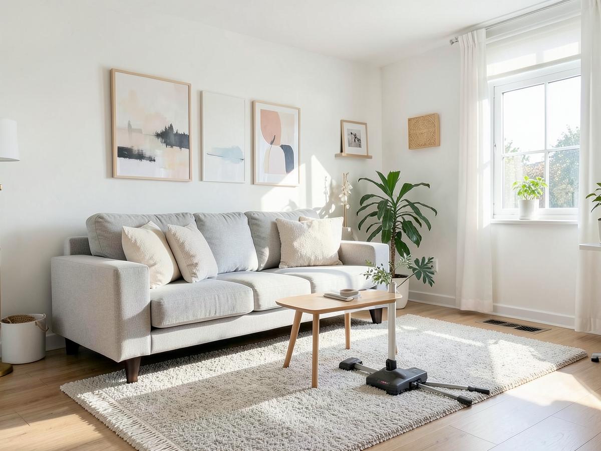 Tidy living area